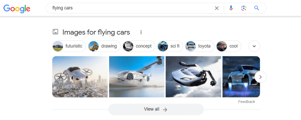 Image Packs- Flying cars