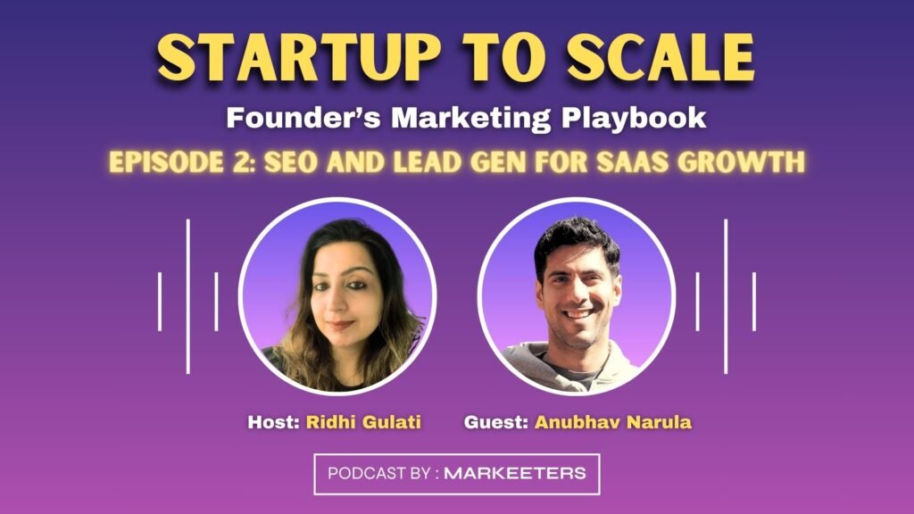 EPISODE 2 SEO and Lead Gen for SaaS Growth
