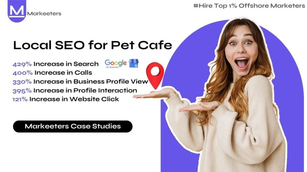 Local SEO for Pet Cafe case study