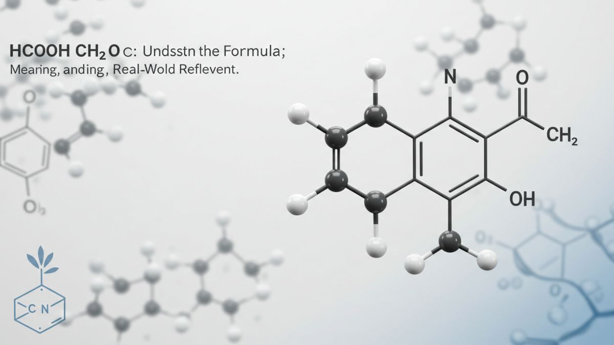 Hcooch Ch2 H2o: Understanding the Formula, Meaning, and Real-World Relevance