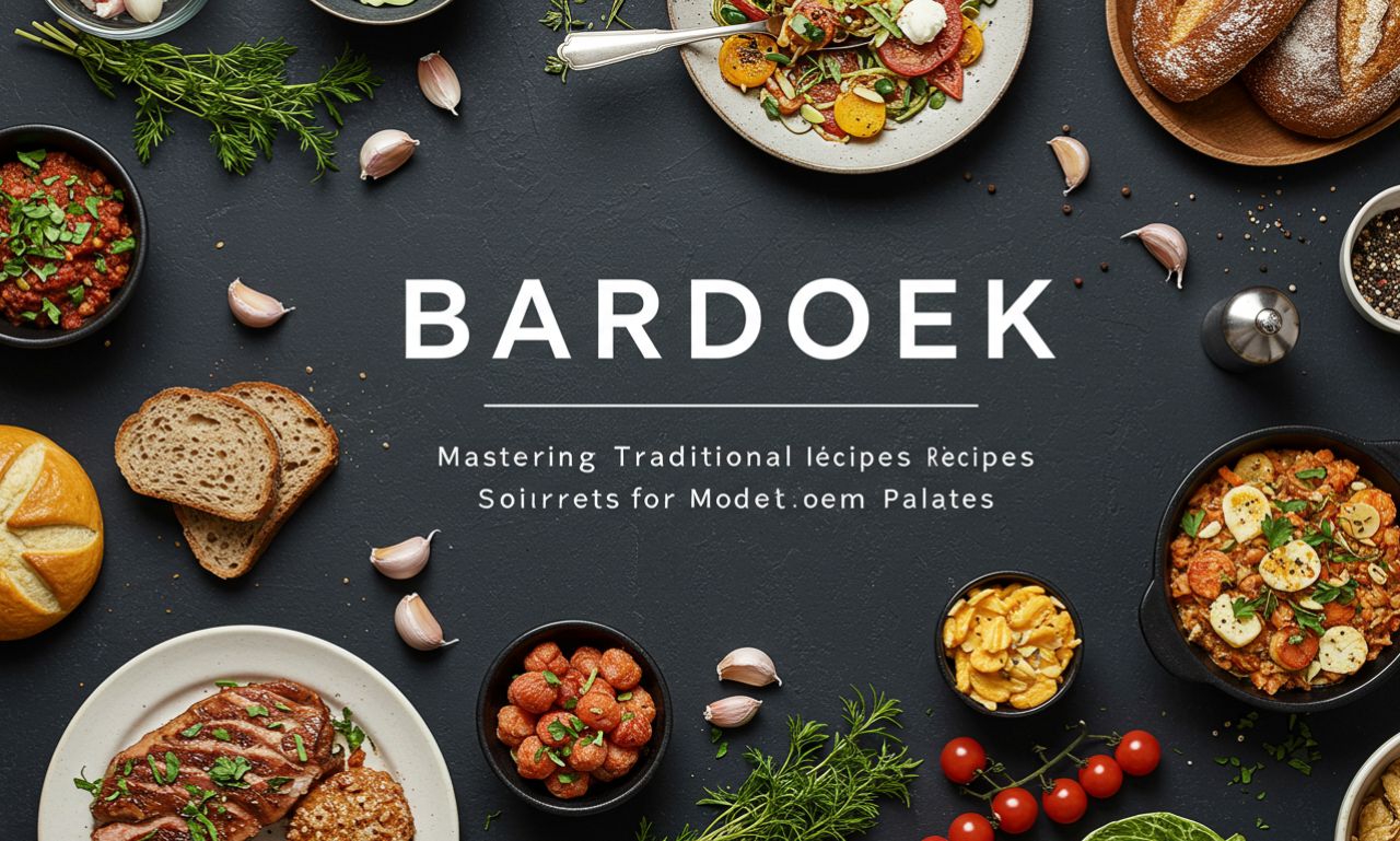 Bardoek: Mastering Traditional Recipes for Modern Palates